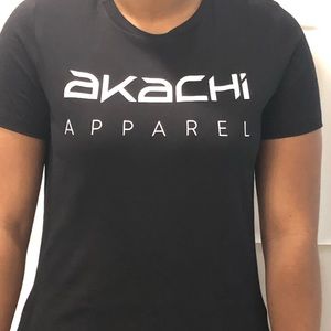 Akachi Woman Text Logo Tee